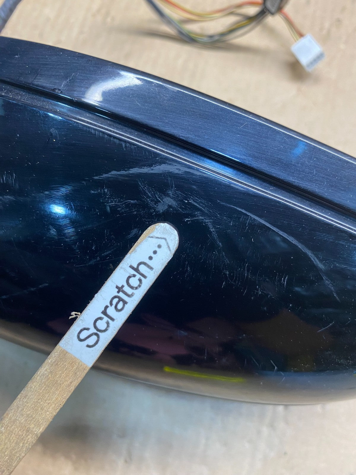 2005 to 2007 Mercedes-Benz C Class Left Driver LH View Door Mirror AE7654 DW7