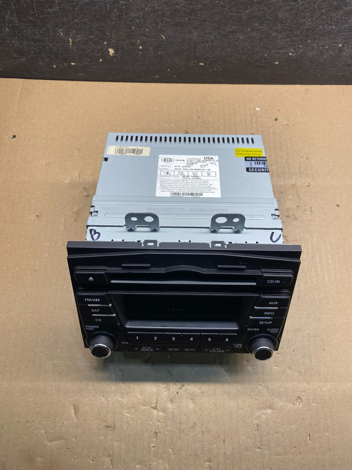 2011 2012 2013 Kia Optima Am Fm Cd Player Radio Receiver AI7418 DG4