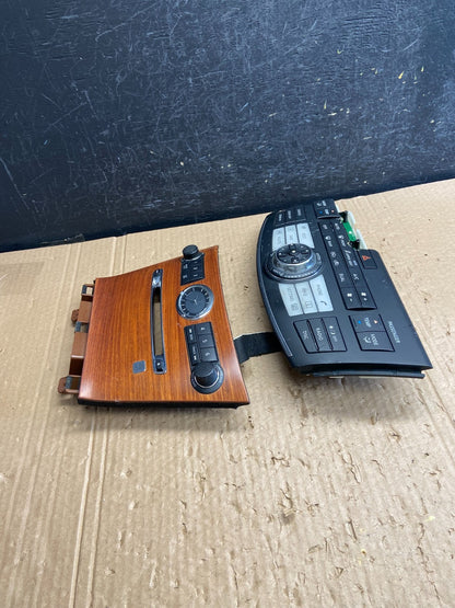 2008 2009 2010 Infiniti M35 Radio Clock Control Panel Plate AF64563