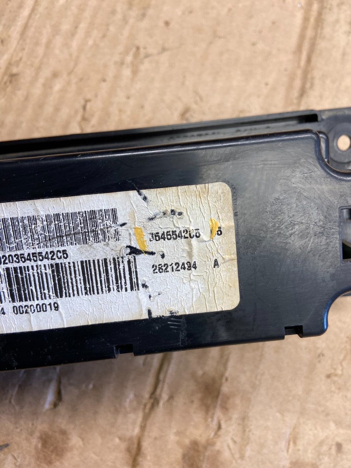 International Navistar 4300 Climate Control Heater Fan Panel AA7900 DG5