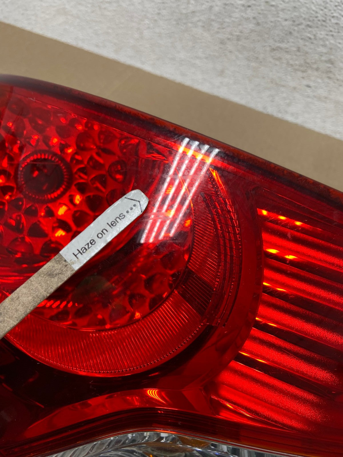 2012 2013 2014 Hyundai Accent Left Driver LH Side Tail Light AE6917 LK4