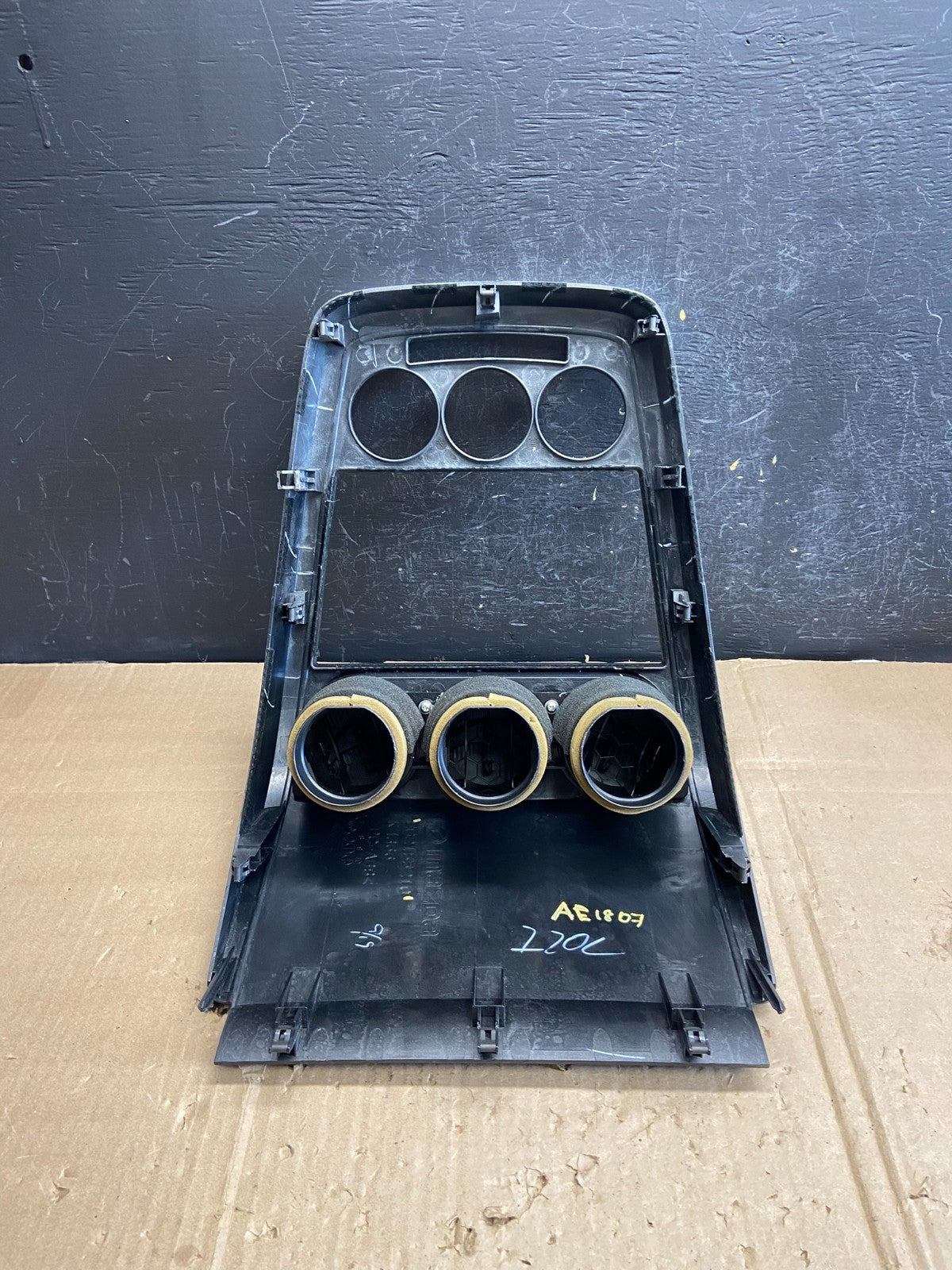 2007 - 2009 Mazda CX-7 Radio Dash Trim Climate Control Bezel W/Vent AE1807 DG4