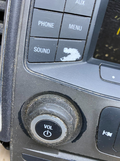 2010-2012 Ford Taurus Front Center Console Climate Radio Control Panel AB2094 DG2