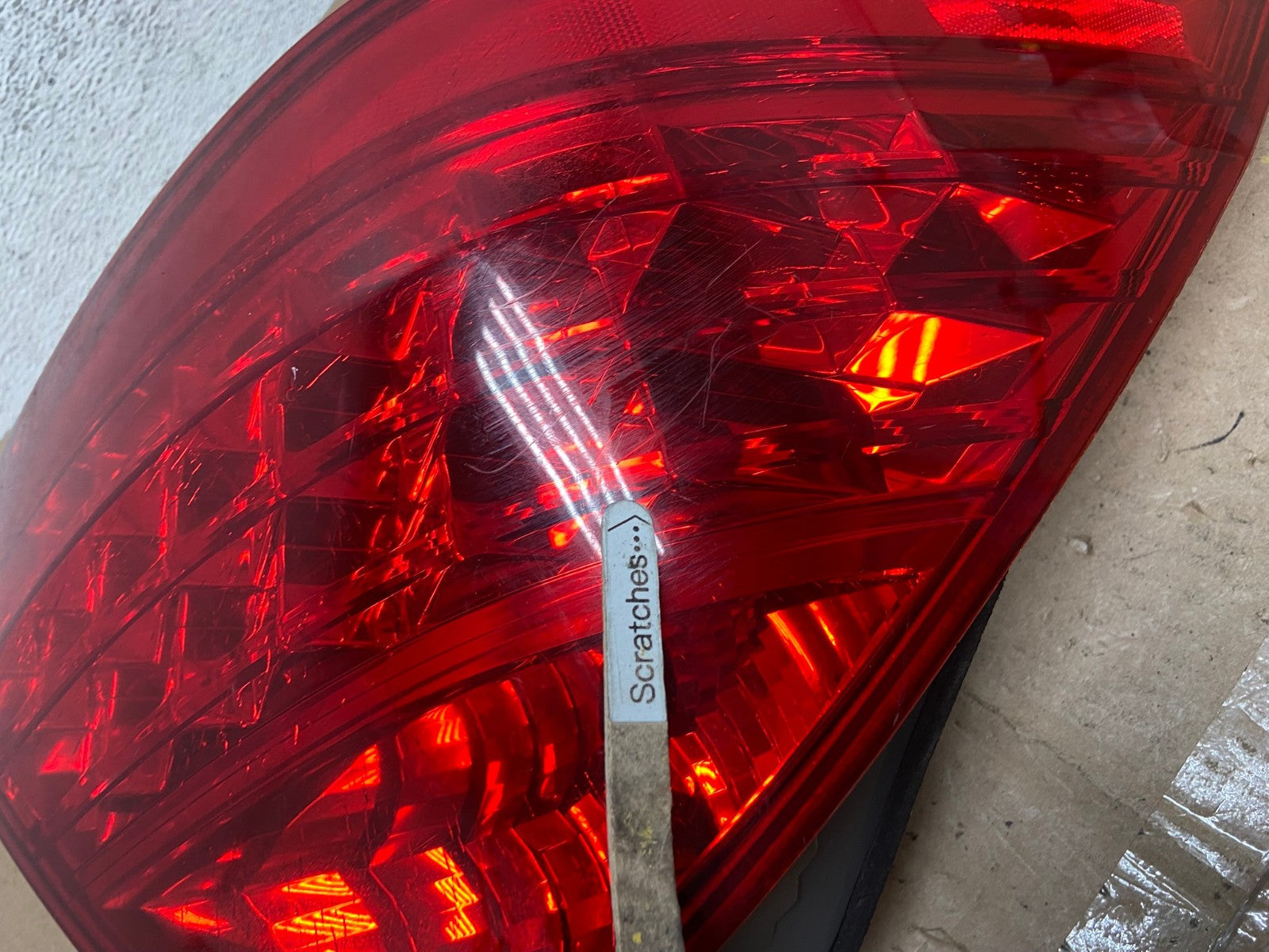 2006 - 2007 Honda Accord Left Driver Lh Side Tail light AE6081 LK3
