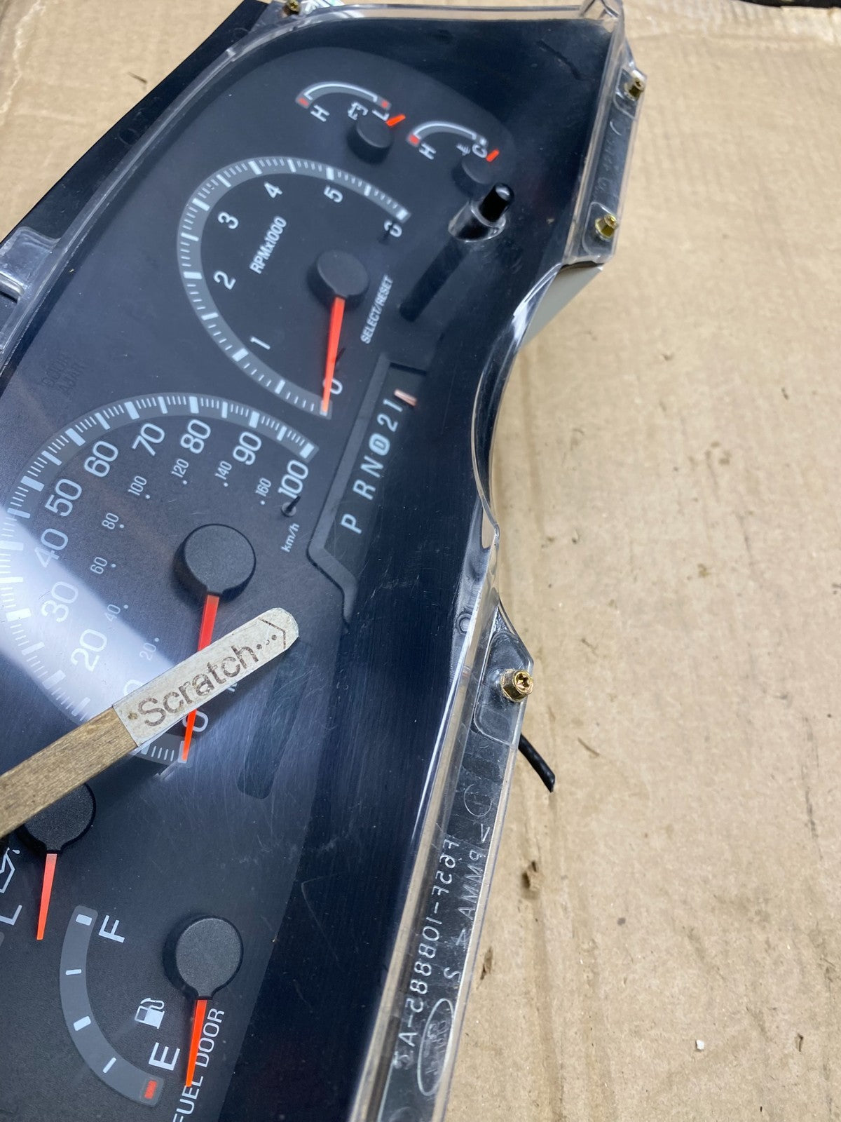 2000 2001 2002 Ford Expedition Speedometer Instrument Gauge Cluster Oem X5697 DG1