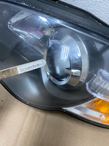 2006 to 2007 Subaru Legacy Left+Right Side Headlights DEPO AG4561 DW3