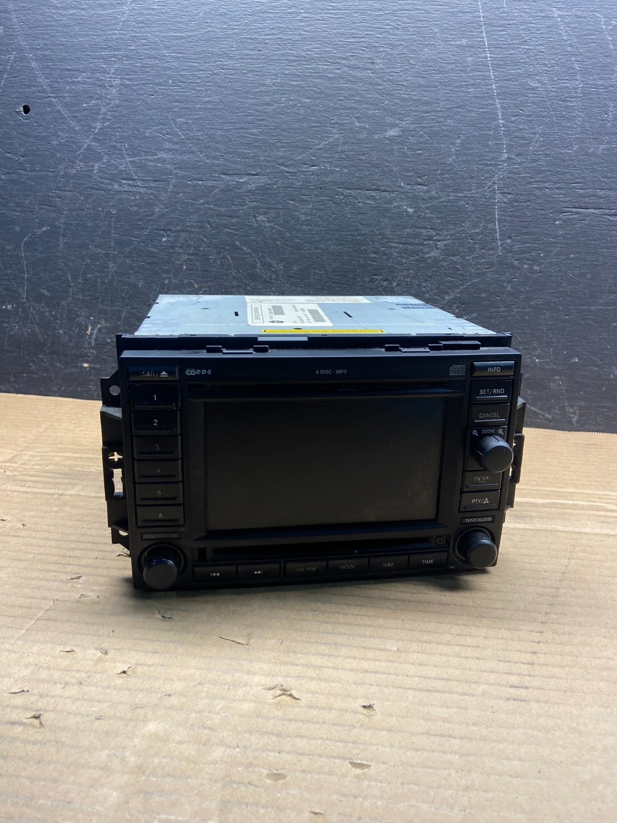 2005 2007 Jeep Dodge Chrysler Screen Display CD Player Satellite Radio AE2543 DG0