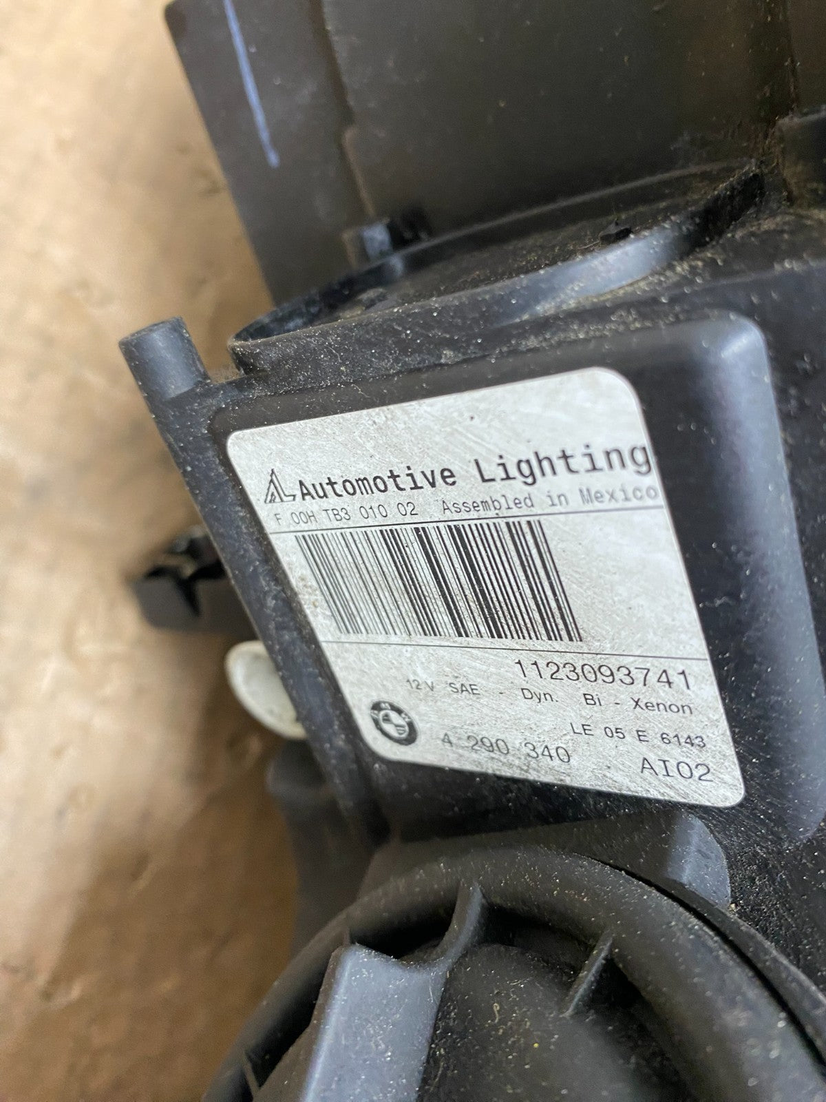 2007 2008 2009 2010 Bmw X5 Right Passenger RH Headlight Xenon Hid AI4710 DW11
