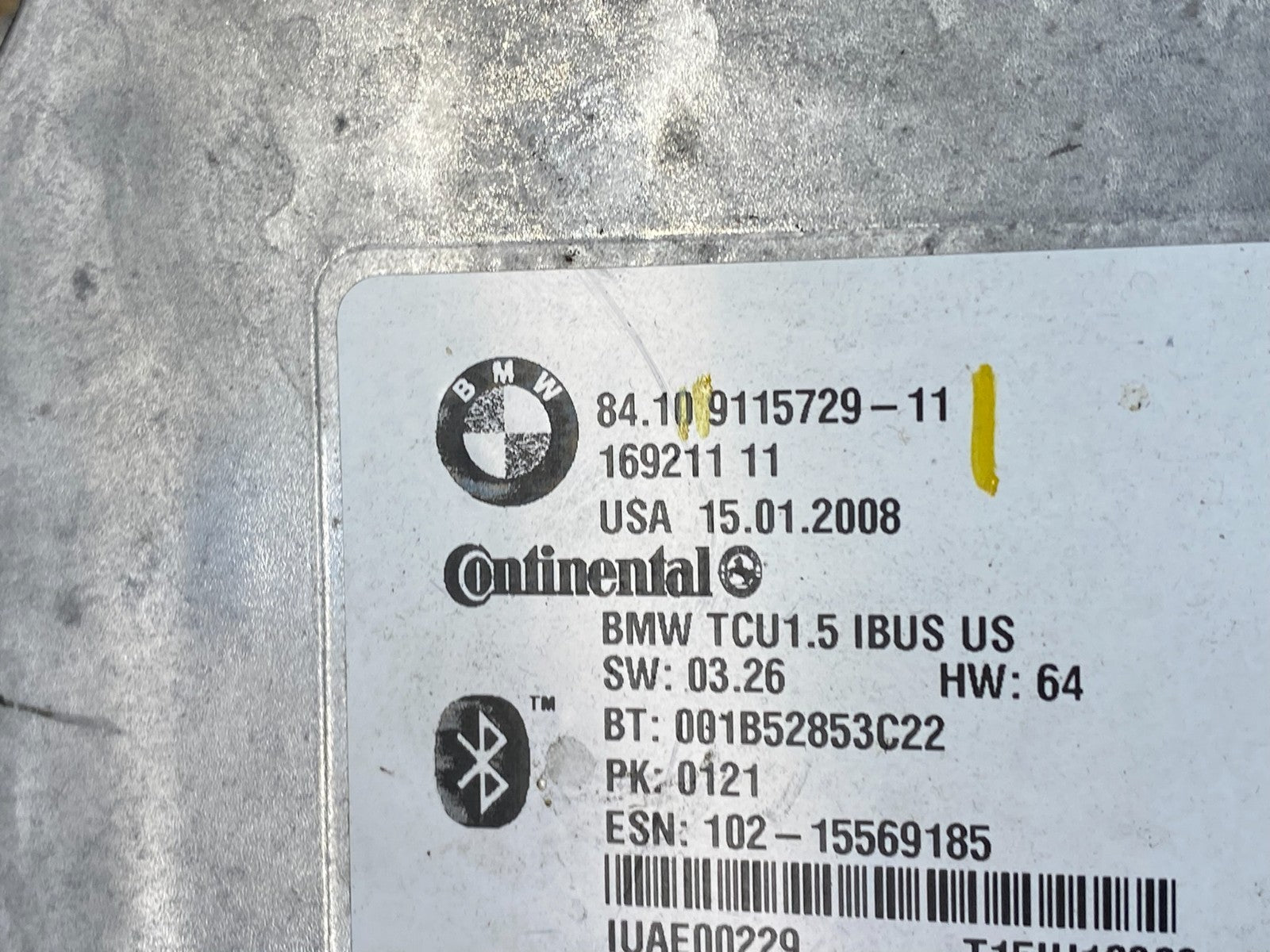 2004 to 2010 Bmw Bluetooth  Control Module Computer Telematics OEM R8564 DG6