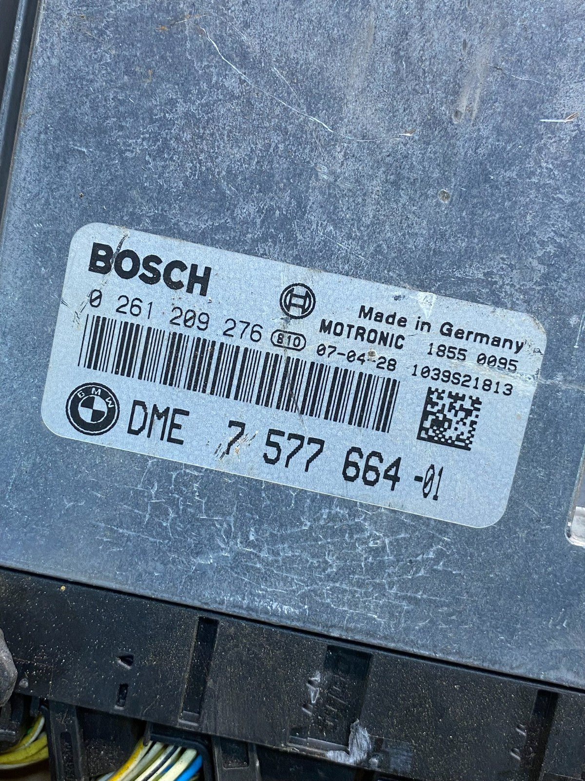 2007 to 2014 BMW X5 ECM ECU Engine Control Computer Module 7594483 AH7004 DG2