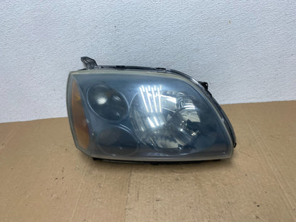 2004 to 2009 Mitsubishi Galant Right Passenger Headlight Black Halogen AC5752 DW0