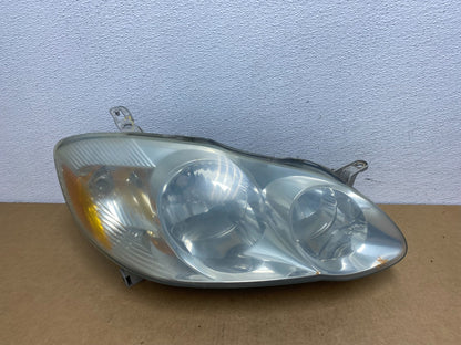 2003 to 2004 Toyota Corolla Right Passenger RH side Headlight AC1718 DW0