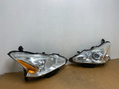 2013 to 2015 Nissan Altima Left+Right Side Set Halogen Headlights AE2587 DW2