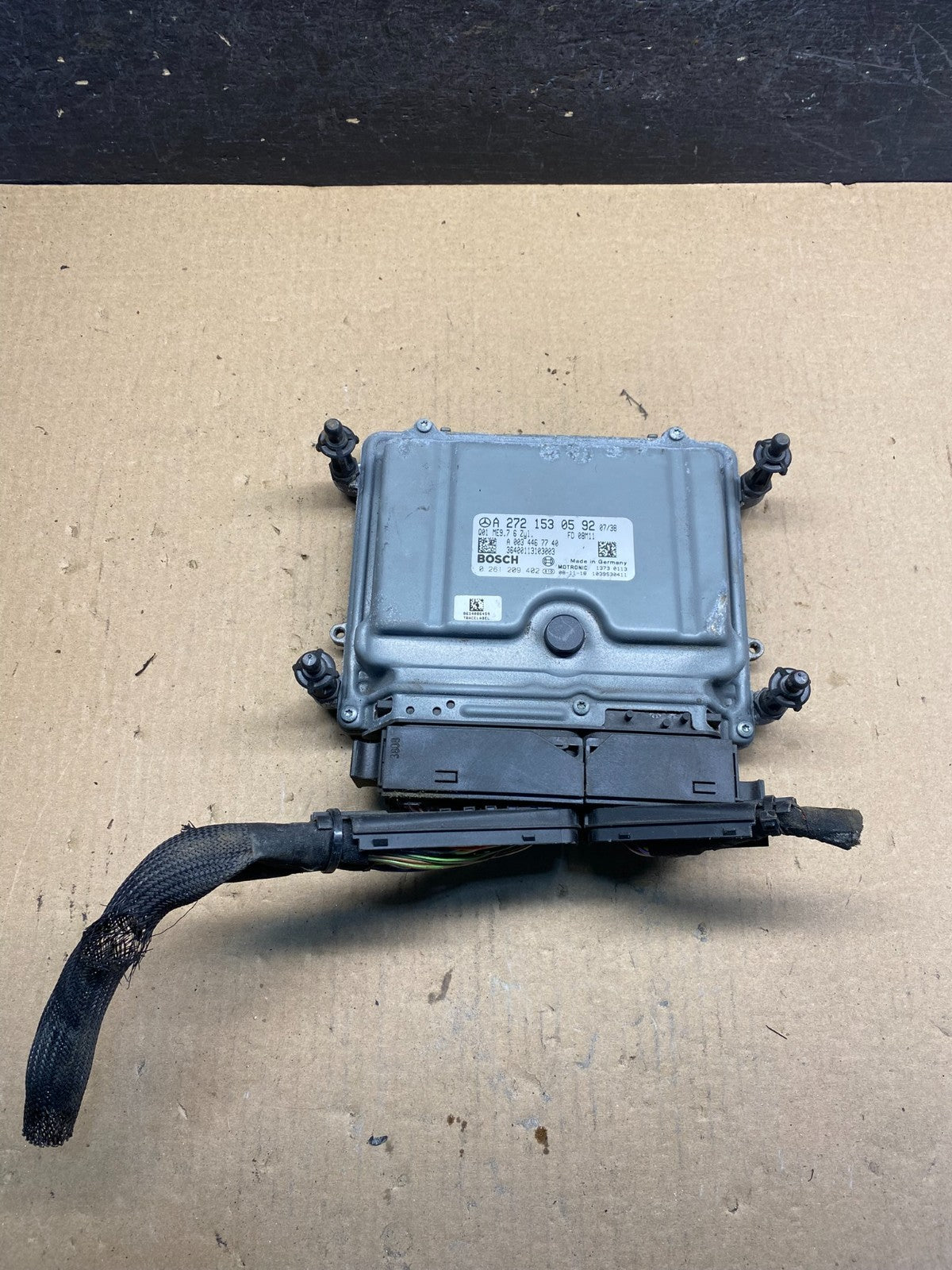 2008 to 2012 Mercedes C300 E350 Engine Computer Module ECM ECU ah4645DG0