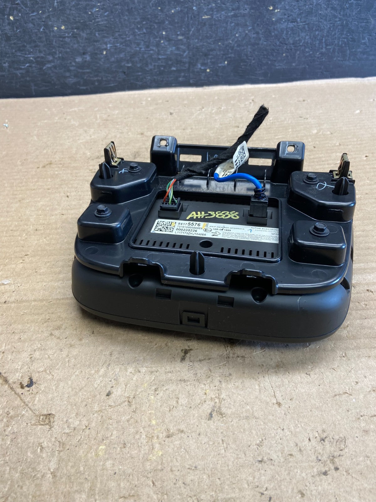 2018 Chevrolet Malibu Display Dash Screen Radio Information AH3838 DG6