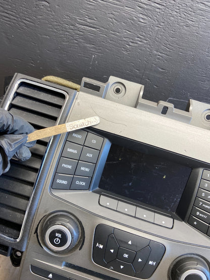 2010-2012 Ford Taurus Front Center Console Climate Radio Control Panel AB5907 DG1