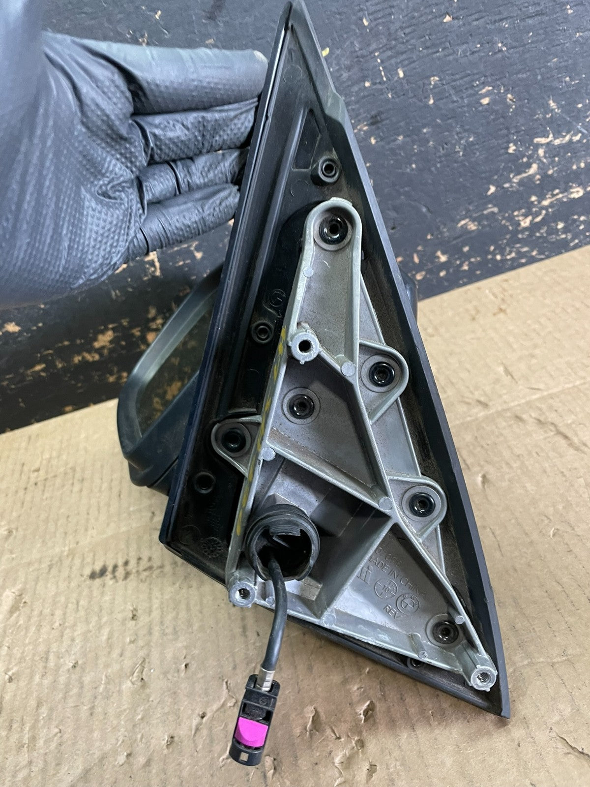 2007 to 2013 BMW X5 Left Driver LH View Door W/ Camera Mirror Oem aa6164 DG4