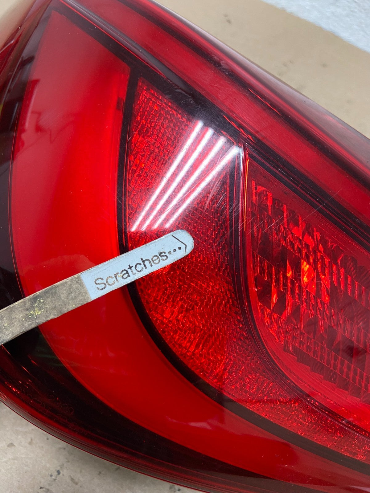 2015 to 2019 Infiniti Q70 Left Driver LH Side Tail Light AF5152 DG3