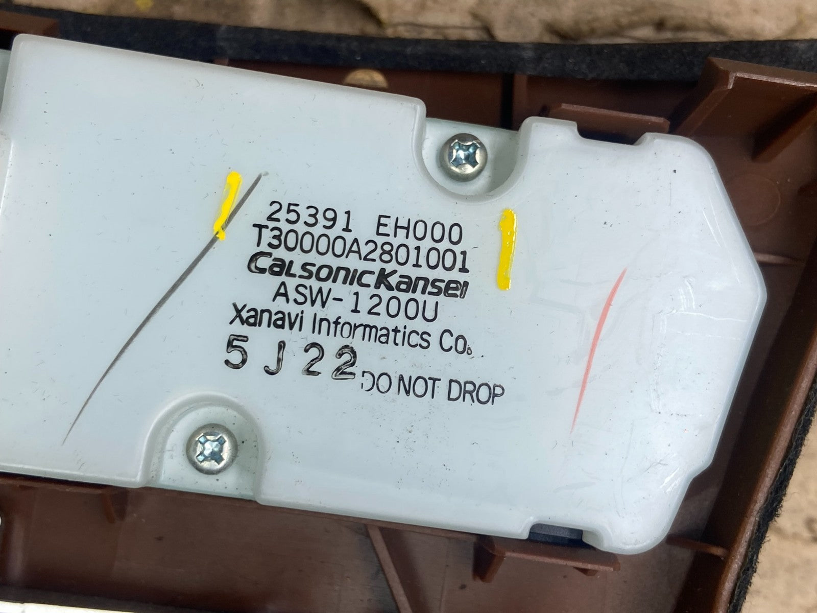 2006 to 2007 Infiniti M35 M45 Radio Audio Control Panel T8829  DG6