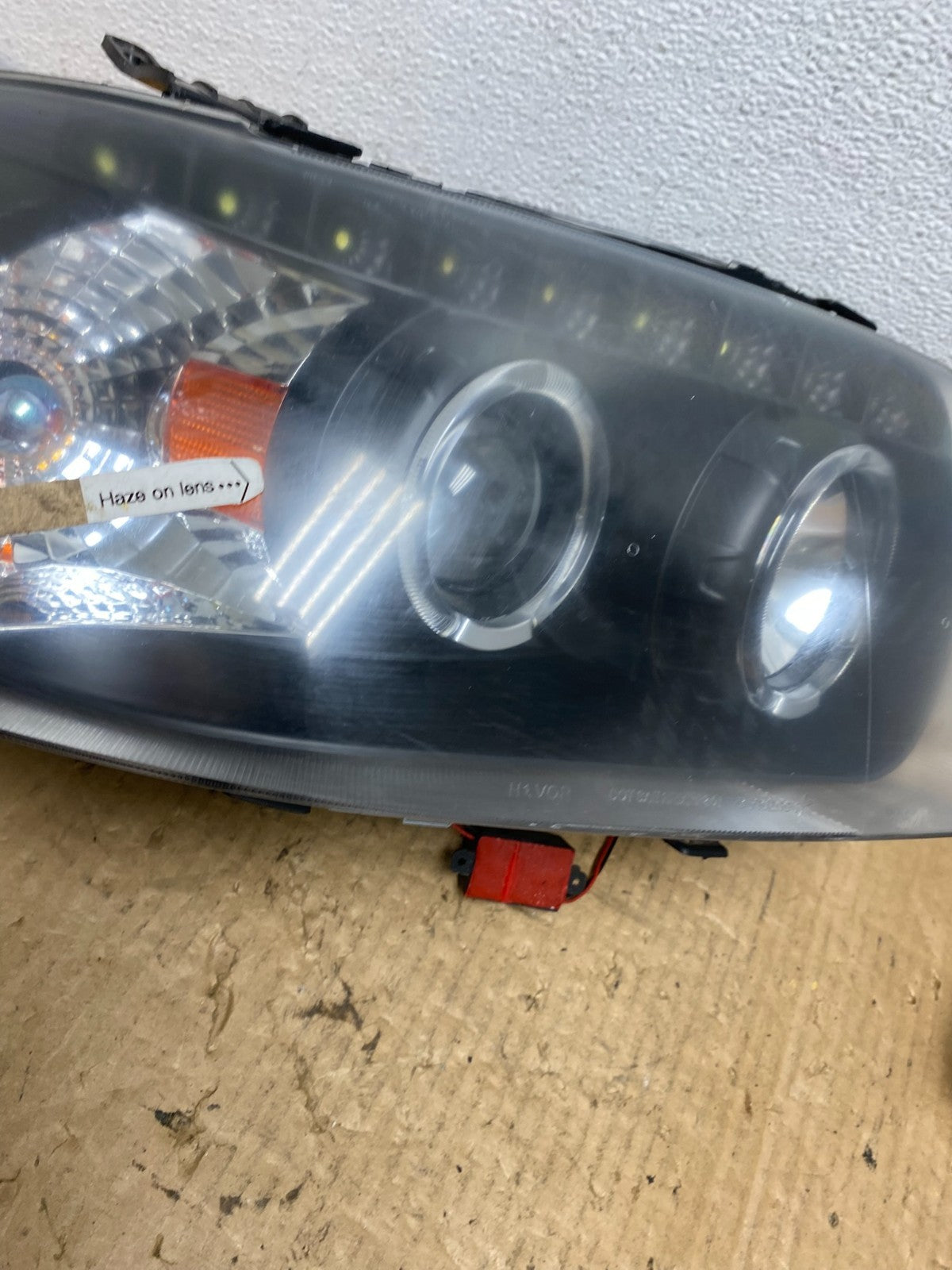 2005 - 2007 Ford Escape Left+Right Set LED Black Headlight AC7788 DG3