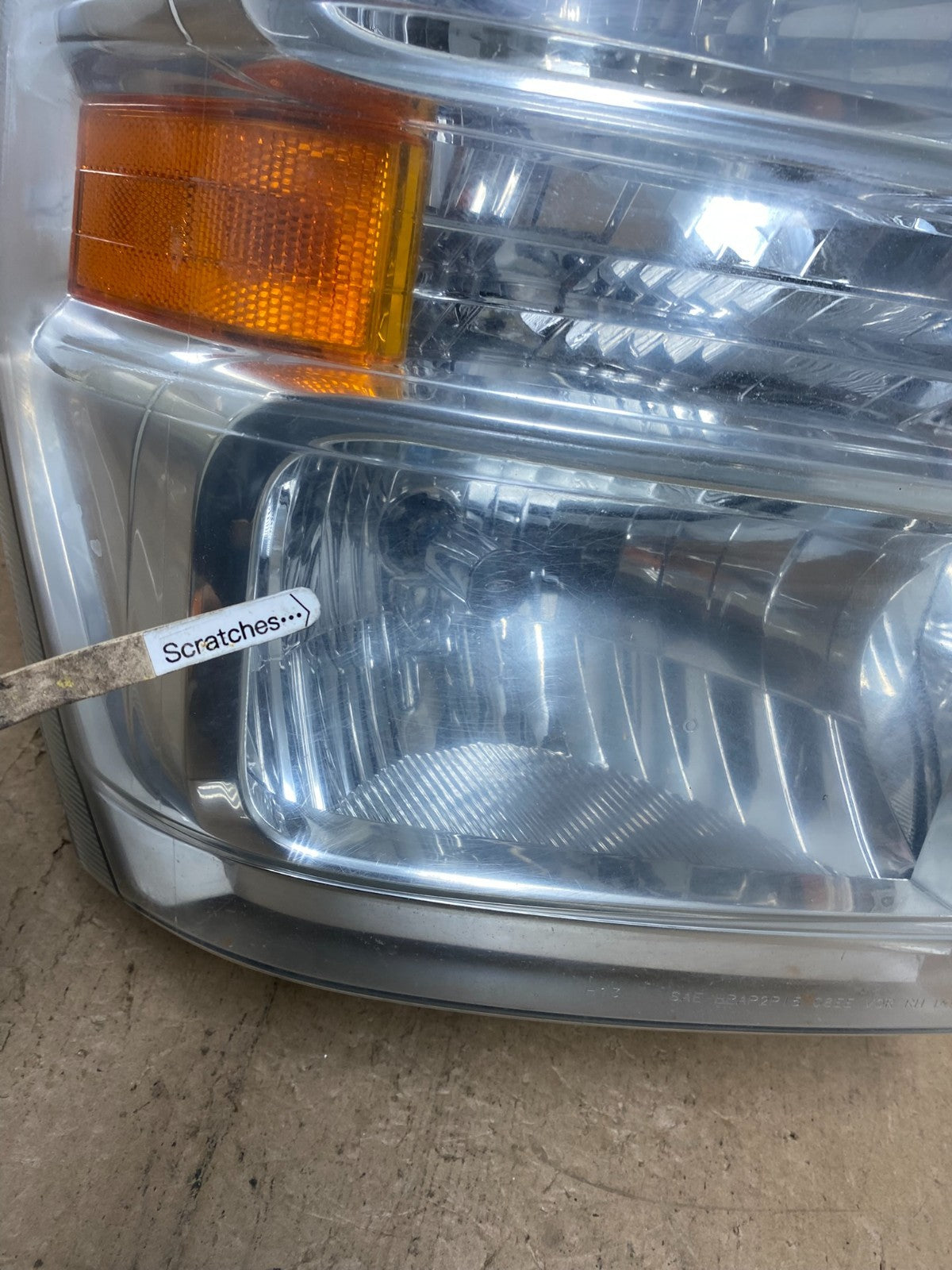 2008-2014 Ford Econoline E150 E250 E350 Right Passenger Headlight AC6050 DW3