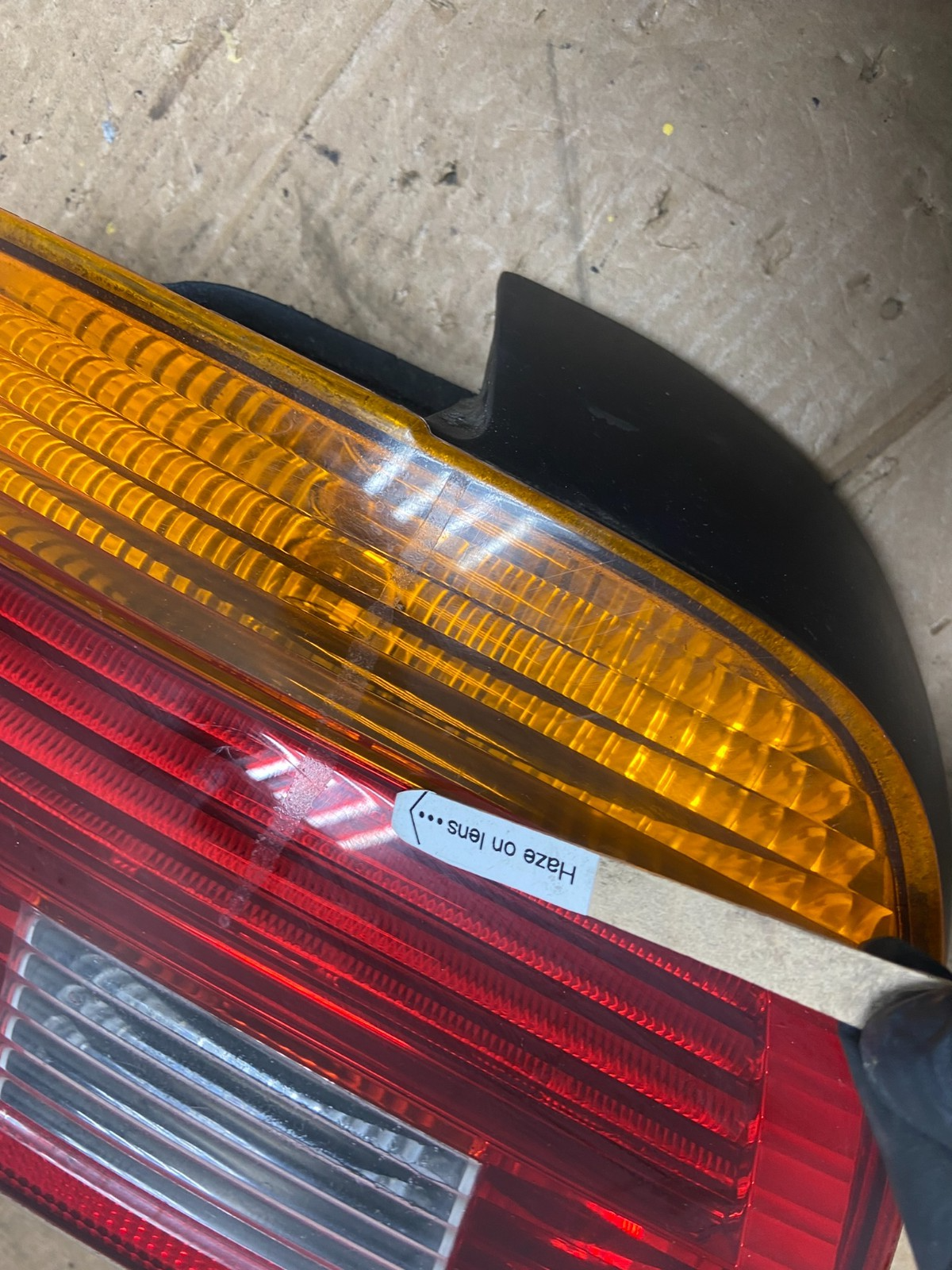 2001- 2003 BMW 5 Series E39 530i Left Driver Side Tail Light Oem AA2522 PS3