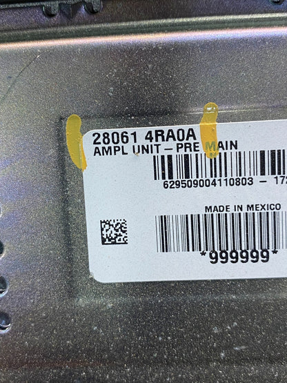 2009 to 2014 Nissan Maxima Radio Audio System Amplifier Module AMP aa2900 DG3