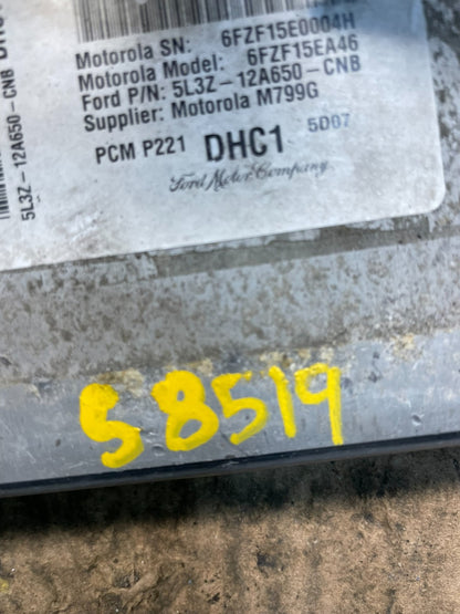 2005 Ford F-150 F150 5.4L Engine Control Unit ECU Computer Module s8519 DG4