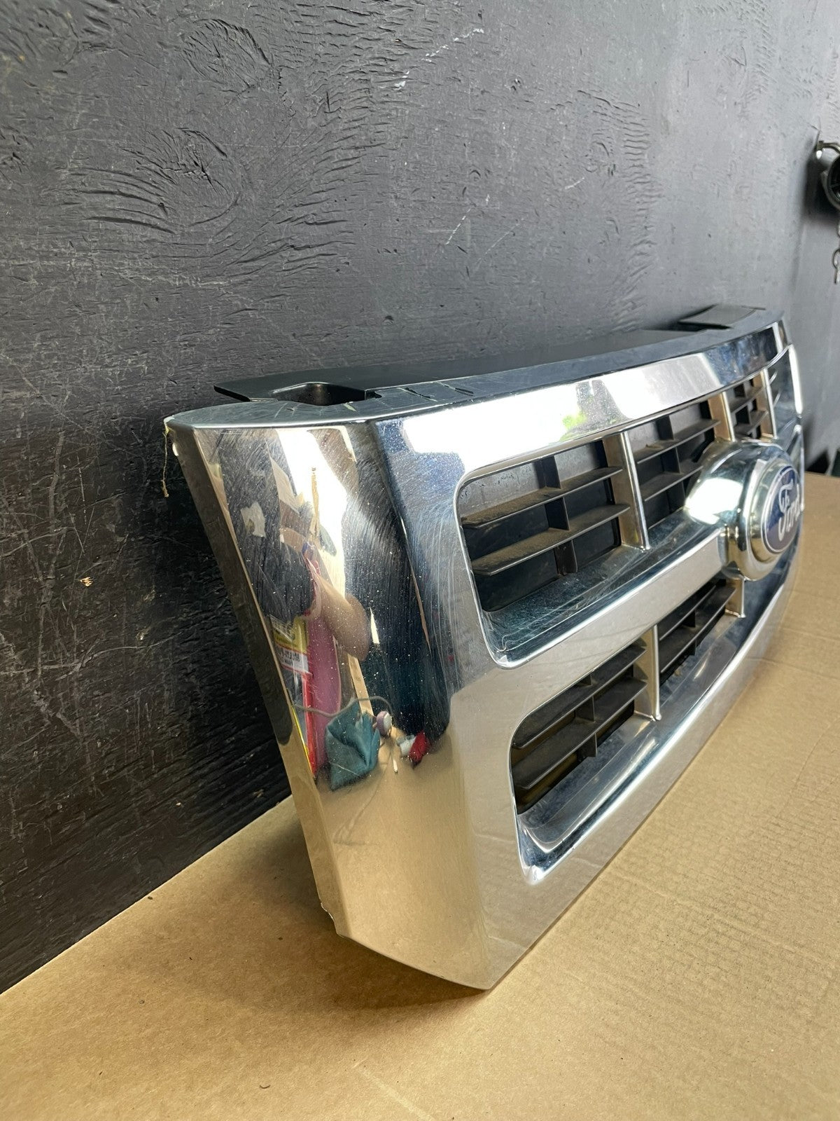 2008 to 2012 Ford Escape Front Upper Grill Grille Aftermarket AF5200 DG2