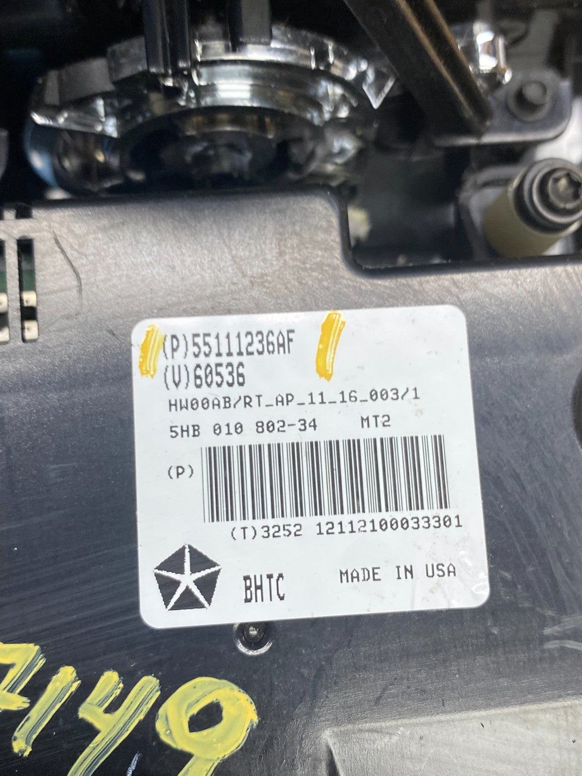 2011-2016 Dodge Grand Caravan Temperature Climate Control AC Heater AC9181 DG5