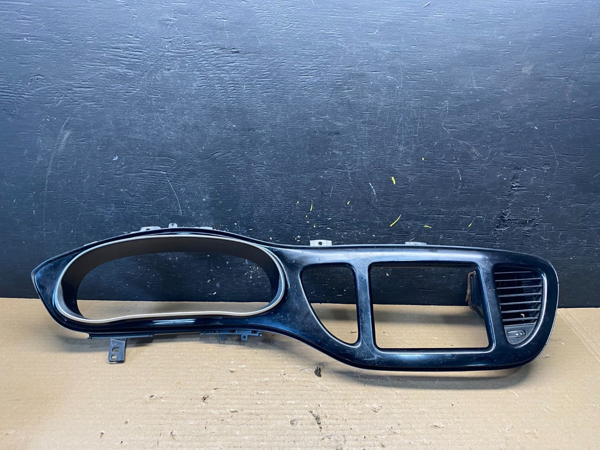 2013 to 2016 Dodge Dart Dash Speedometer Cluster Radio Trim Bezel Black S3124 DG0