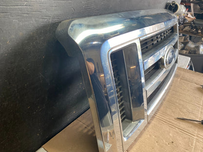 2008 to 2014 Ford Econoline E150 E250 Front Upper Chrome Grill Grille Q0565 DG2