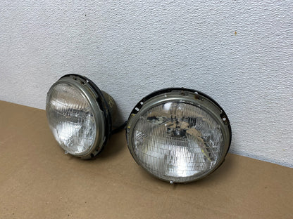 Alfa Romeo 105 Left+Right Set Side Halogen Headlight AC5572 DG1
