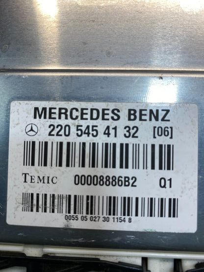 2000 - 2006 Mercedes S550 Suspension Control Unit 2205454132 AA5845 DG2