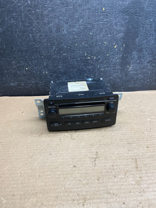 2003 to 2006 Toyota Tundra Sequoia AM/FM Radio CD Player AH3909 DG0