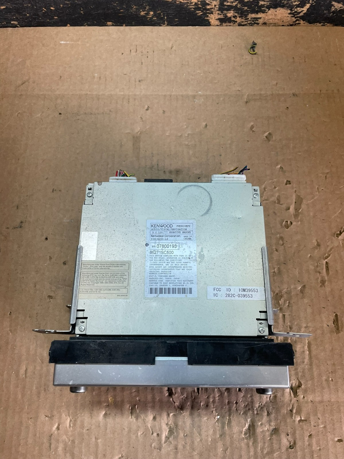 2008 to 2013 Subaru Forester Navigation Radio Screen Display OEM AB3128 DG5