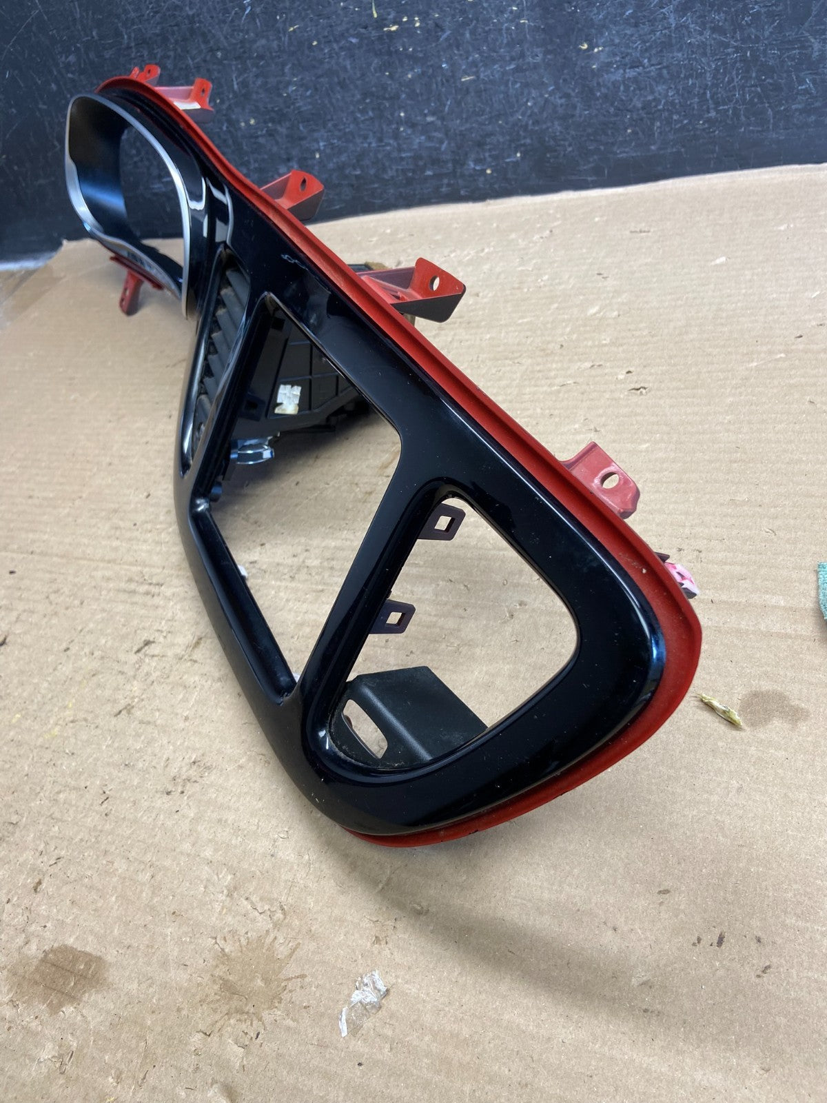 2013 - 2016 Dodge Dart Dash Speedometer Cluster Radio Trim Bezel Black AH3835 DG2