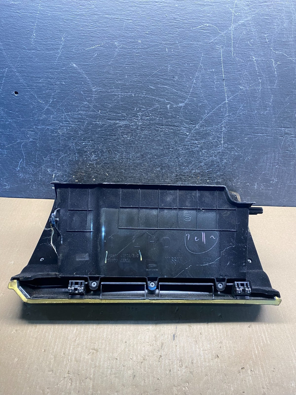 2014 - 2017 Infiniti Q50 Front Right Passenger Storage Glove Box AG1867 DG3