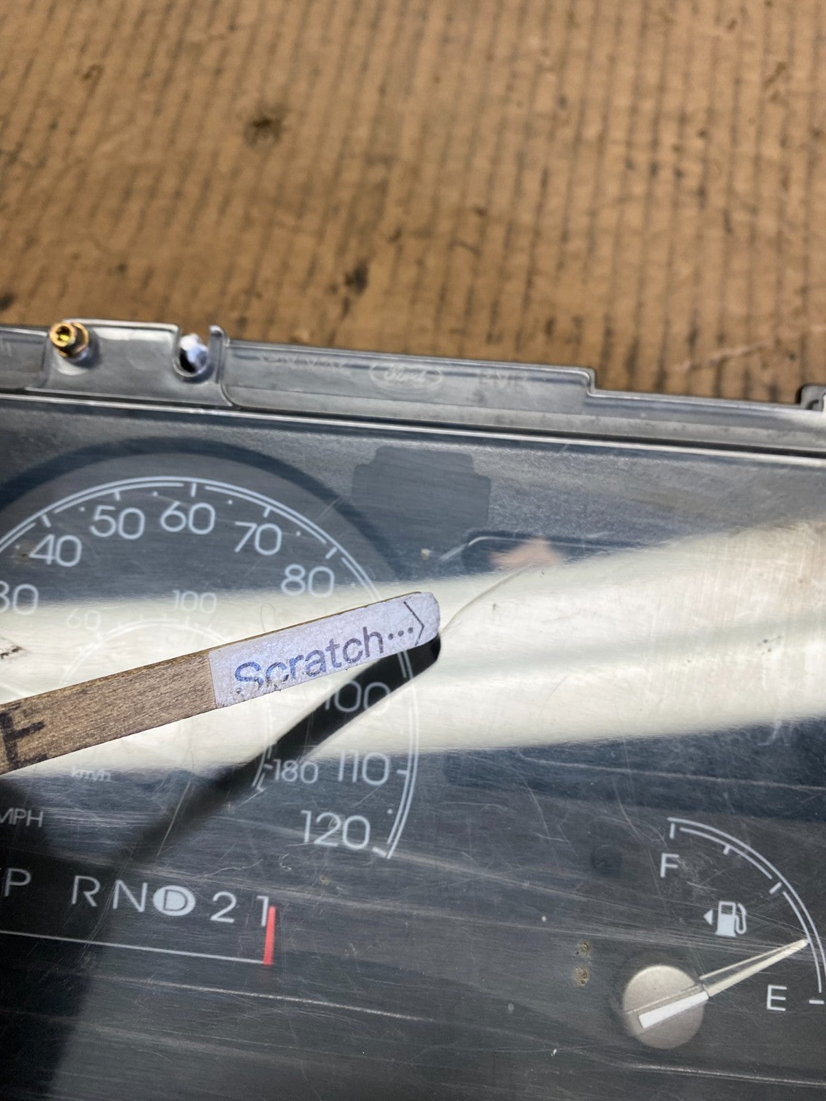 1998 to 2002 Lincoln Town Car Speedometer Gauge Cluster s8718 DG3