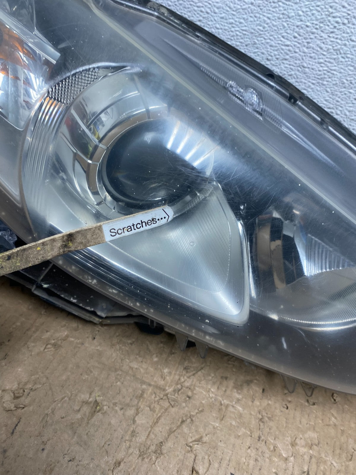 2014 2015 2016 Mazda 6 Right Passenger Rh Side Halogen Headlight AD8804 DW3