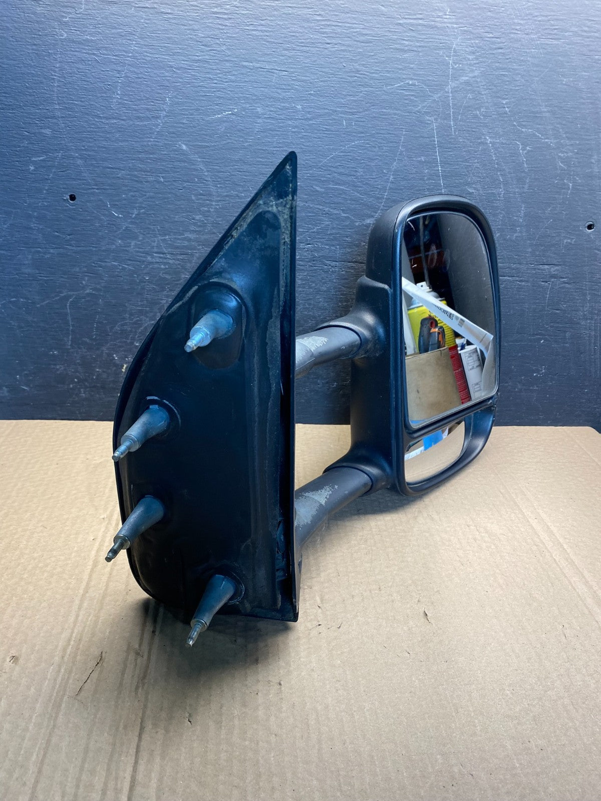 2002-2008 Ford E150 E250 Van Right Passenger Door View Two Arm Mirror AF6962 DG8
