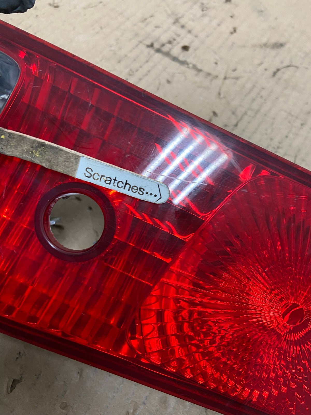 2000-2001 Toyota Camry Tail Light Right Passenger Rh Side Inner AF3258 LK3