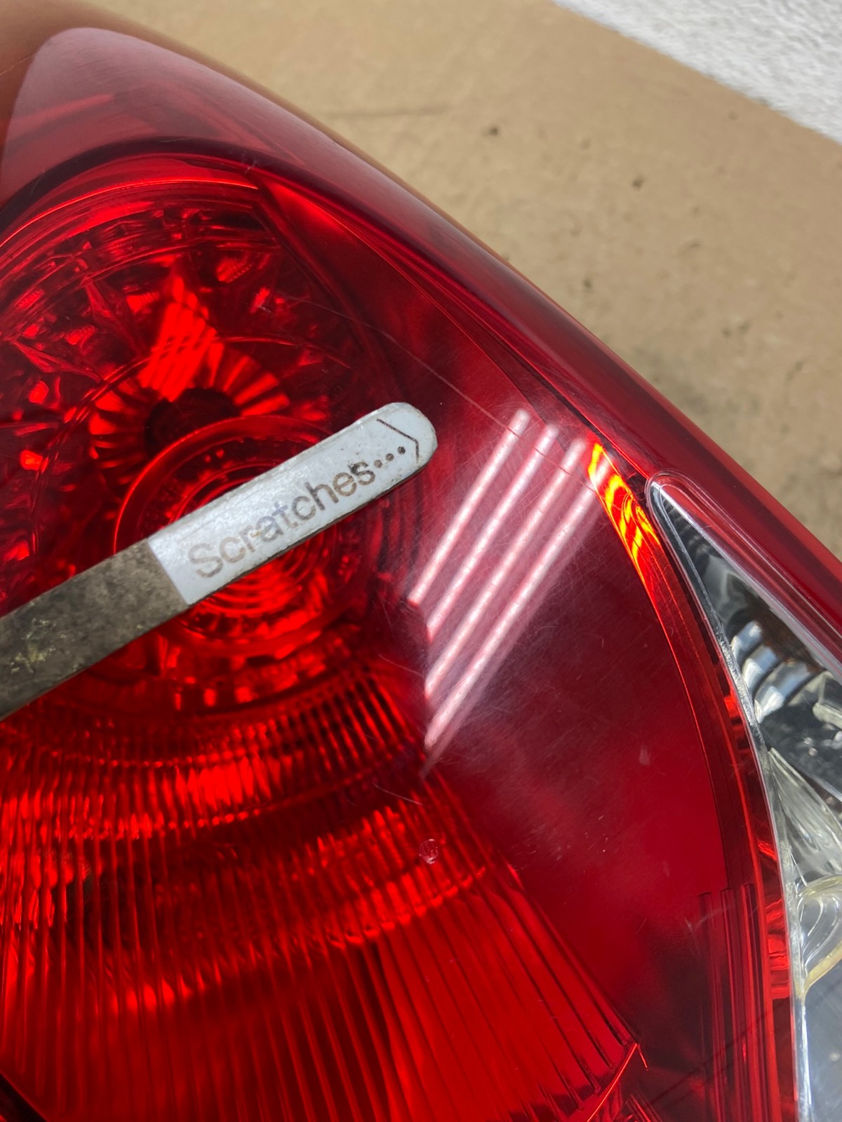 2011 2012 2013 Hyundai Sonata Left Driver LH Side Tail Light AG1379 LK3
