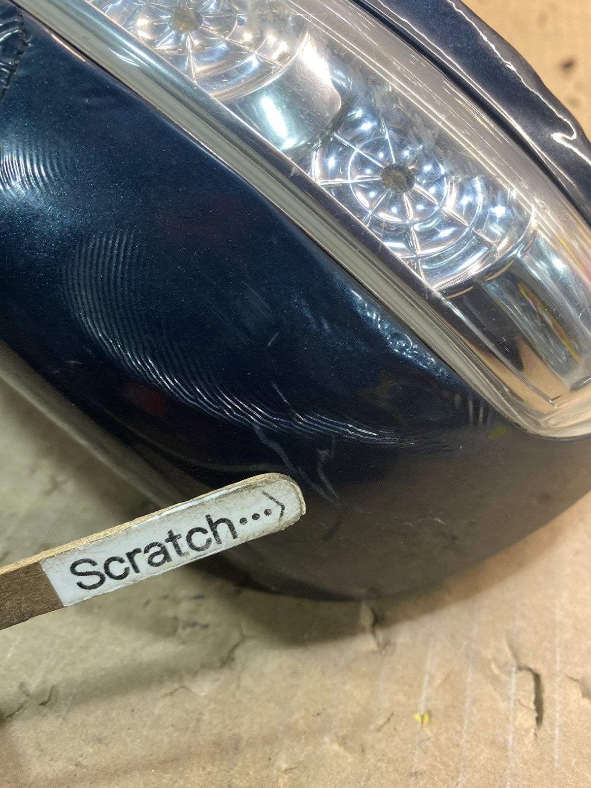 2011 - 2015 Hyundai Sonata Left Driver View Turn Sgn Door Mirror OEM Z5343 DG7