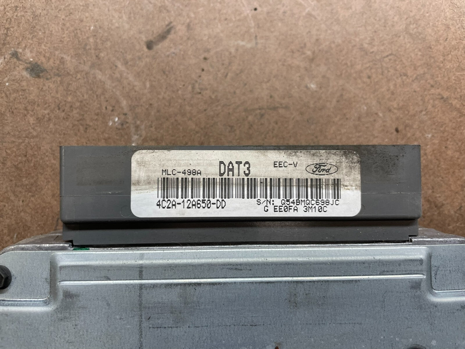 2004 Ford E-Series 4.6L Engine Control Module Computer 4c2a-12a650-dd H3835 DG11