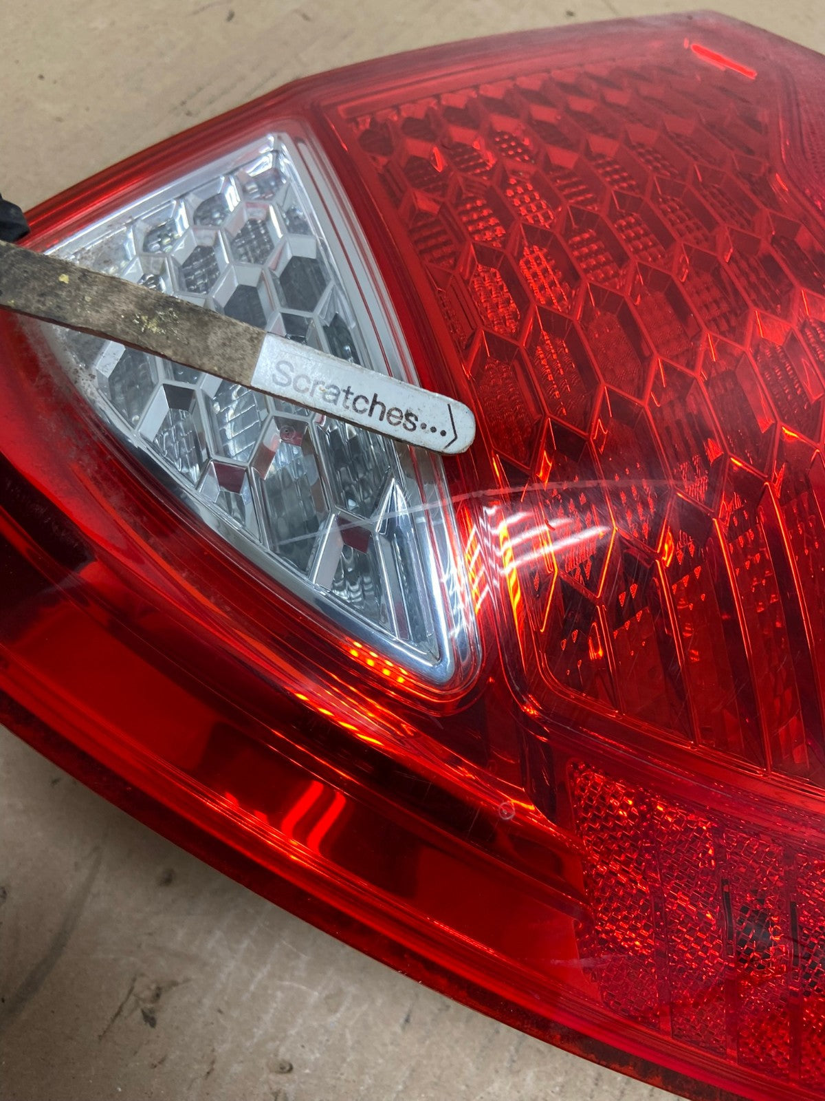 2010 2011 2012 Ford Fusion Left Driver LH Side Tail Light AE7340 LK3