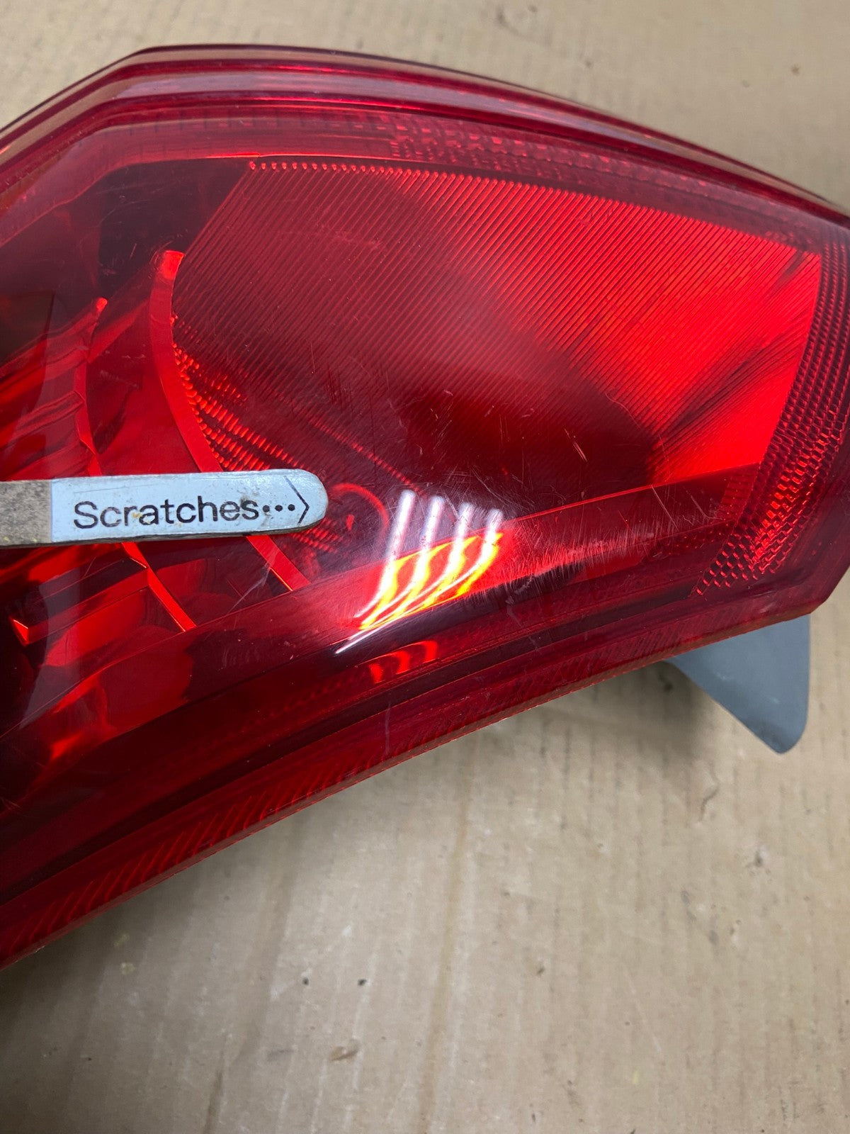 2008 to 2015 Nissan Rogue Right Passenger Rh Side Tail Light AD0834 LK3