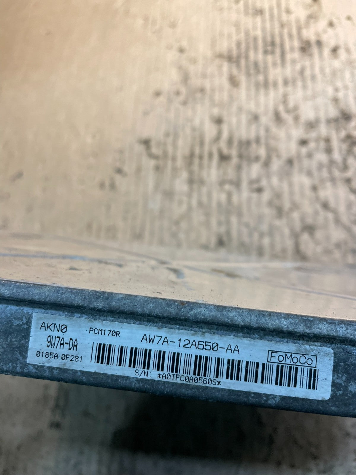 2010 2011 Ford Crown Victoria Engine Computer Module U9459 DG3