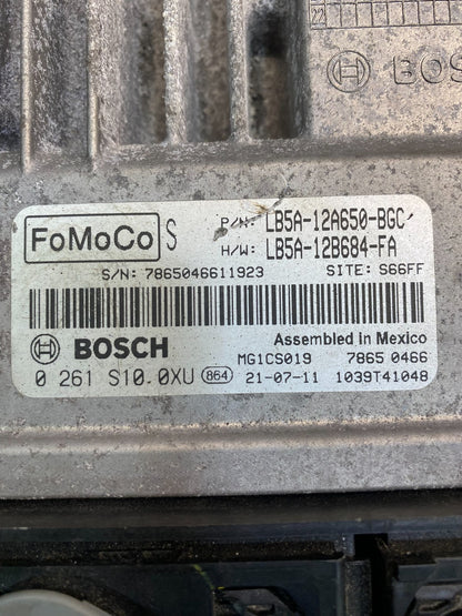 2020 2022 Ford Explorer 3.3L Engine Control ECU Computer LB5A-12A650-BGC AD51172