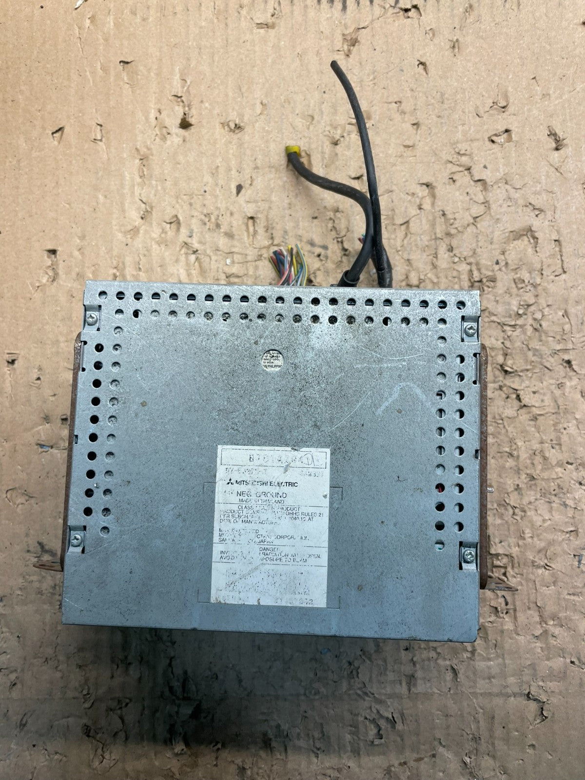 2009 Mitsubishi Eclipse Radio CD Player Unit U1558 PS5